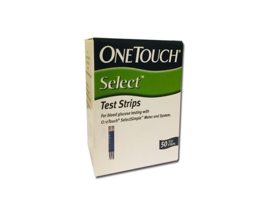 One Touch Selects 50 Strips